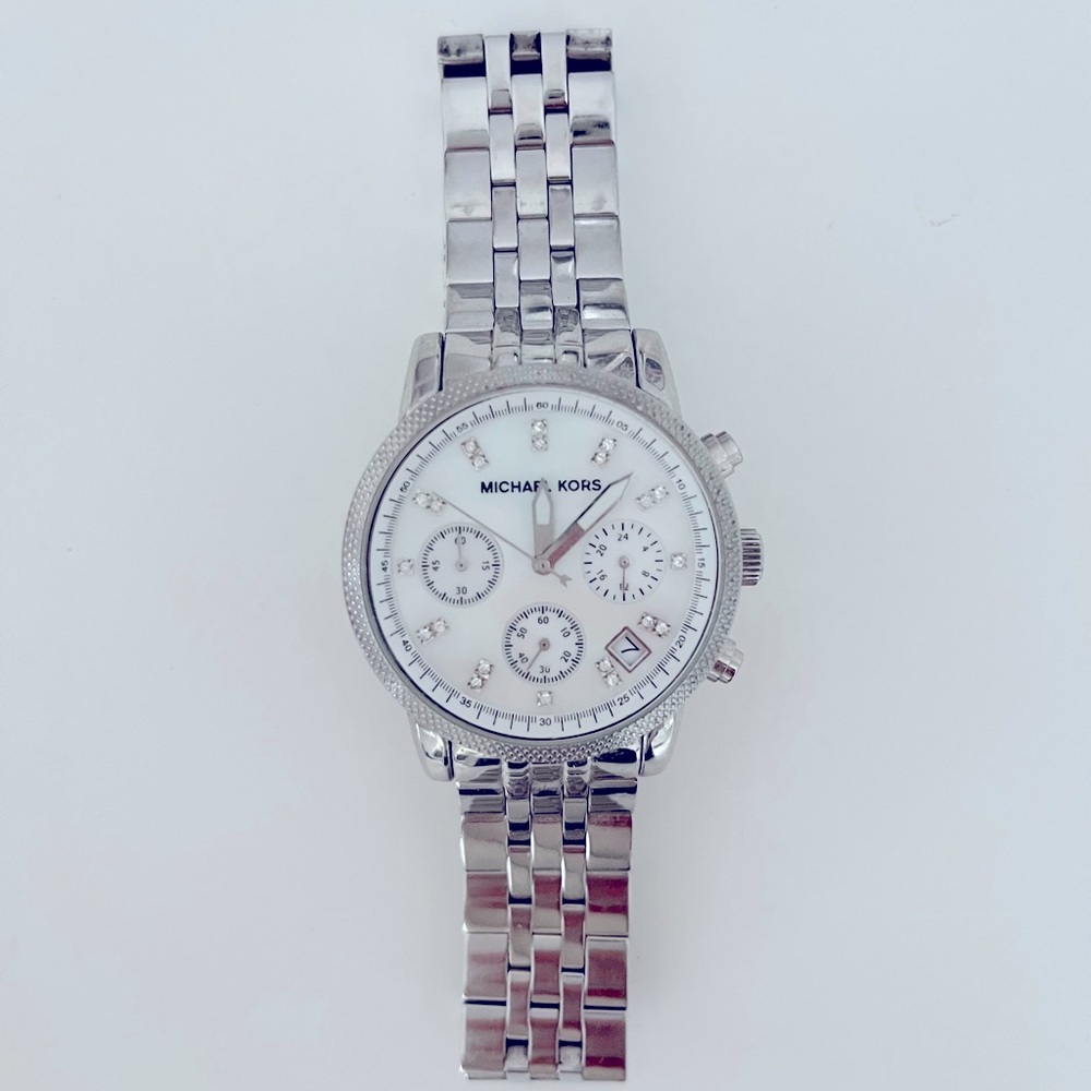 Michael Kors stainless steel watch